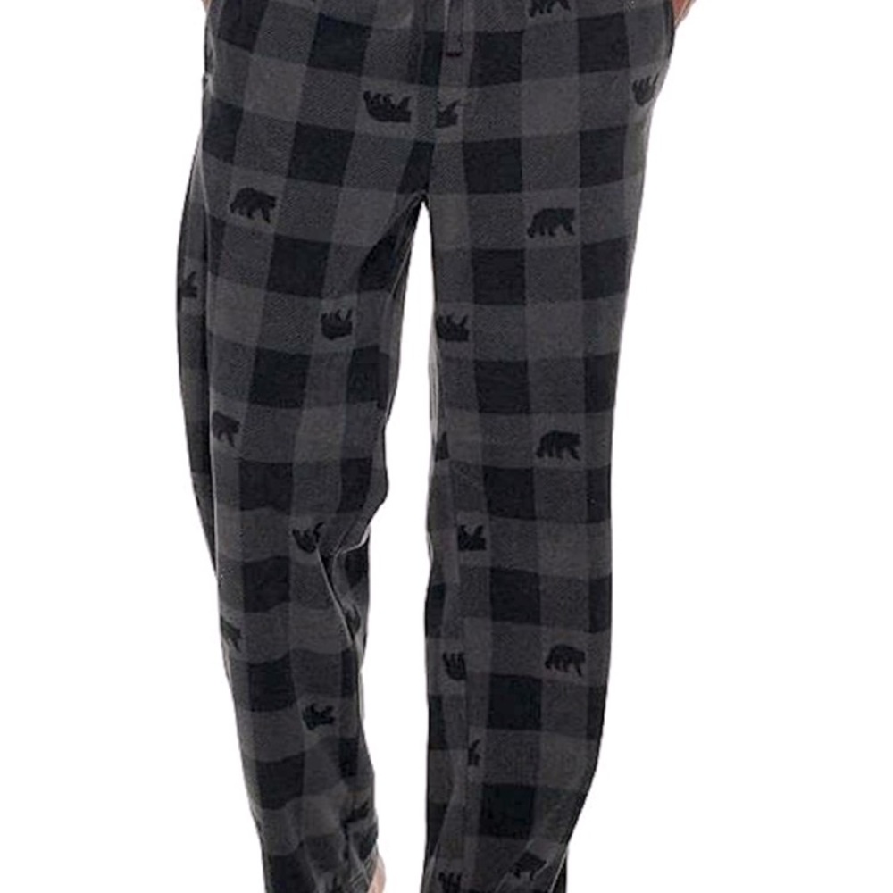 Men’s microfleece bed pants